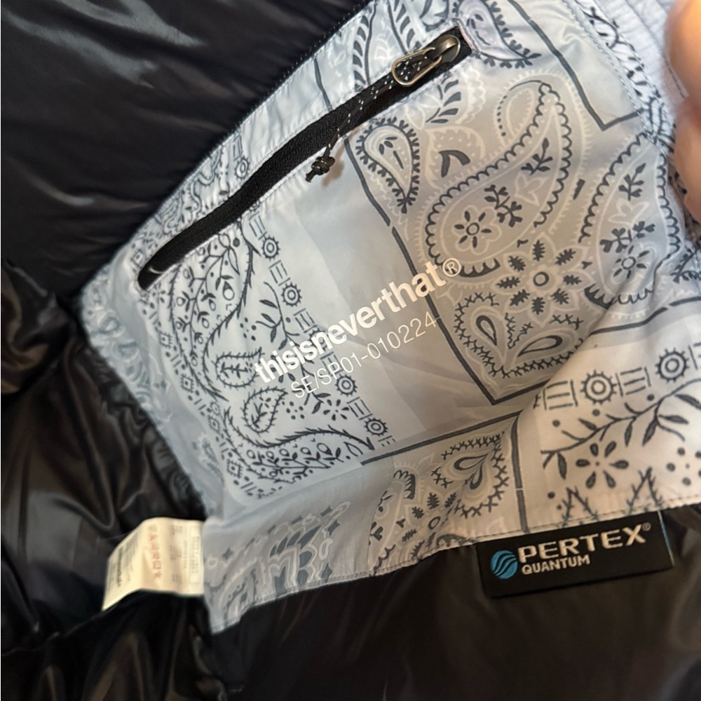 Thisisneverthat Paisley Puffer Jacket XL - Picture 3 of 5